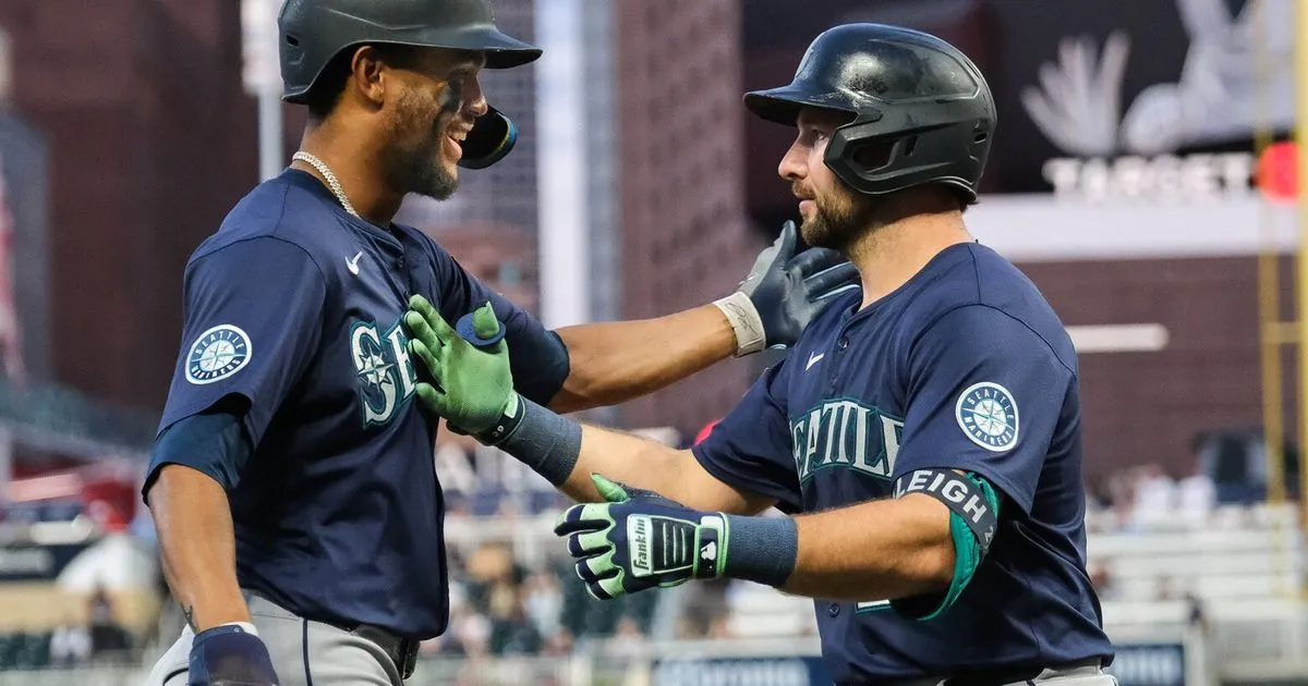 Cal Raleigh, Julio Rodriguez Homer Bawa Mariners Unggul Atas Twins