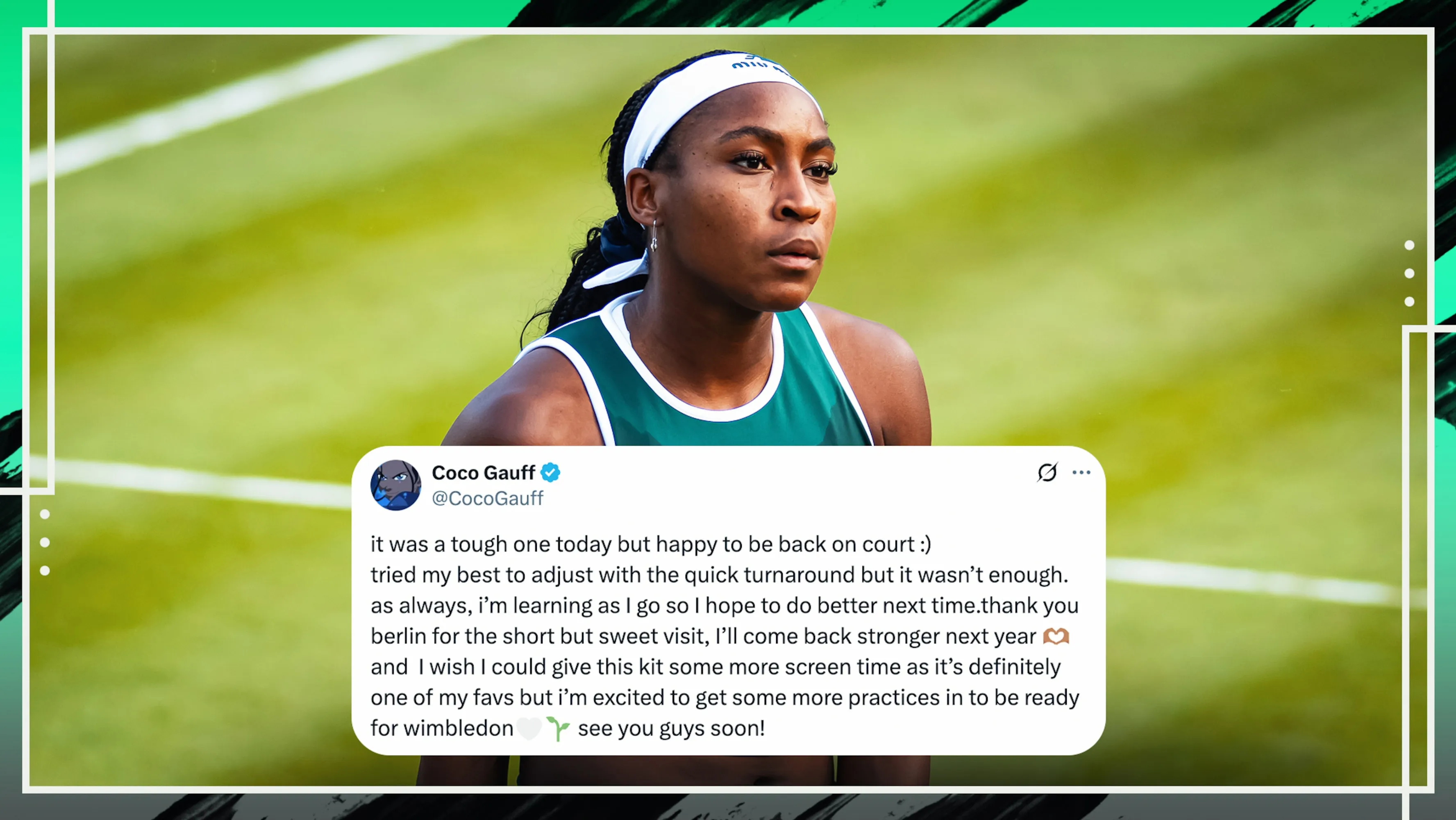 Coco Gauff Dikalahkan Xinyu Wang di Putaran ke-2 German Open Setelah Gelar Roland-Garros